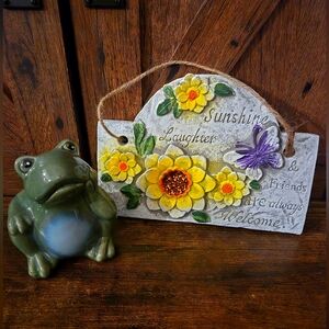 Home/Garden - Spring Frog Decor